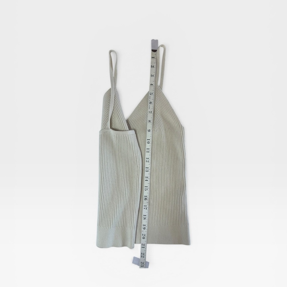Gap Cream Ribbed Tank Top - Picture 6 of 9